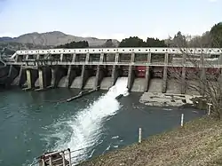 山郷ダム（阿賀野川）