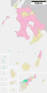大和村位置図