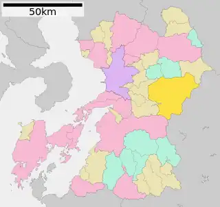 山都町位置図