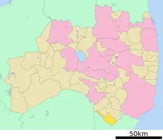 矢祭町位置図
