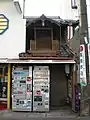 上街道沿いの町屋の屋根神(愛知県小牧市)