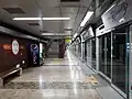 上りホーム(2018年3月)