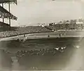 1927年のヤンキー・スタジアム。まだ左翼側のスタンドは無かった。