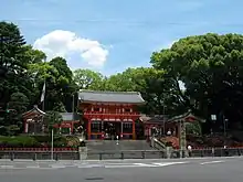 四条通東端の八坂神社