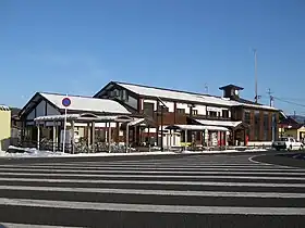 矢島駅(本社所在地)