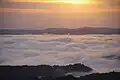 弥高山山頂からの雲海