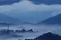 弥高山山頂からの雲海