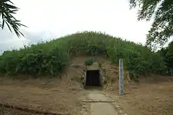 箭田大塚古墳(岡山県倉敷市)の羨道