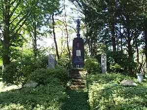 城跡の平和観音