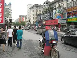 市街地の様子