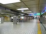 京阪のコンコース（2007年）