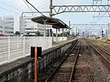 3番線ホーム（2024年5月）