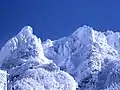 横岳大同心と小同心（2006年12月）