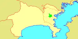横浜市保土ヶ谷区位置図