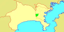 横浜市泉区位置図