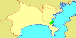 横浜市金沢区位置図