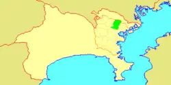 横浜市港北区位置図