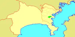 横浜市南区位置図