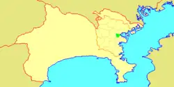 横浜市西区位置図