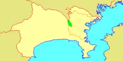 横浜市瀬谷区位置図