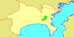 横浜市戸塚区位置図