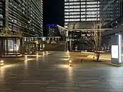 夜間ライトアップ（2024年2月撮影）