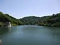 白い森おぐに湖 春（2013年5月31日）