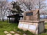 横田切れ公園（燕市、2020年4月）