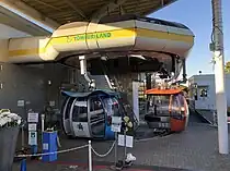 山頂ステイションの乗降場（2021年）