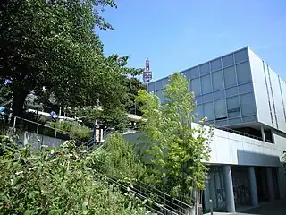 よみうりランドとコルグの本社は隣接している