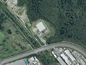 米沢へリポートの航空写真国土交通省 国土地理院 地図・空中写真閲覧サービスの空中写真を基に作成