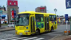 市街地循環バス(左回り)の車両
