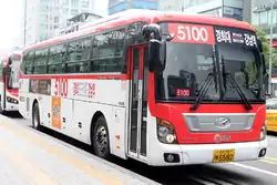 ユニバース（韓国仕樣、龍南高速（朝鮮語版） 5100番）