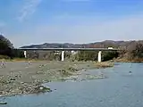 右岸下流側より。