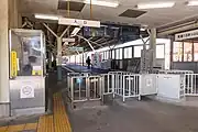 改札口(2022年1月)
