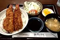 エビ丼セット（ヨーロッパ軒(福井)）