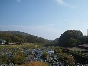 余笹川 2009年11月1日撮影
