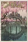 「東京拾二題 亀戸神社」 1927年(昭和2年)