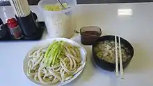 吉田のうどん。つけ麺。