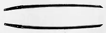 義元左文字:義元左文字の全身(表裏)