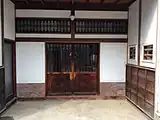 代々木能舞台の玄関（2015年6月撮影）