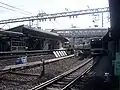 以前の駅構内