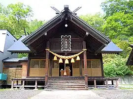 夕張神社本殿