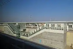 禹城東駅構内