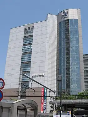ゆめりあホール(大泉学園駅南口側から撮影、2009年4月)