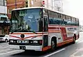 貸切バス 旧塗装 日野・ブルーリボン(1992年)