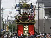 筒井町天王祭の湯取車（2012年6月）