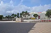 豊原駅前広場（現レーニン広場）