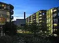 チューリッヒ北部 (Regina-Kägi-Hof) の日没