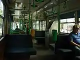 車内(Z1形、2006年撮影)